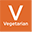 Sodexo's vegetarian meals icon, as presented in San Juan Dining Hall